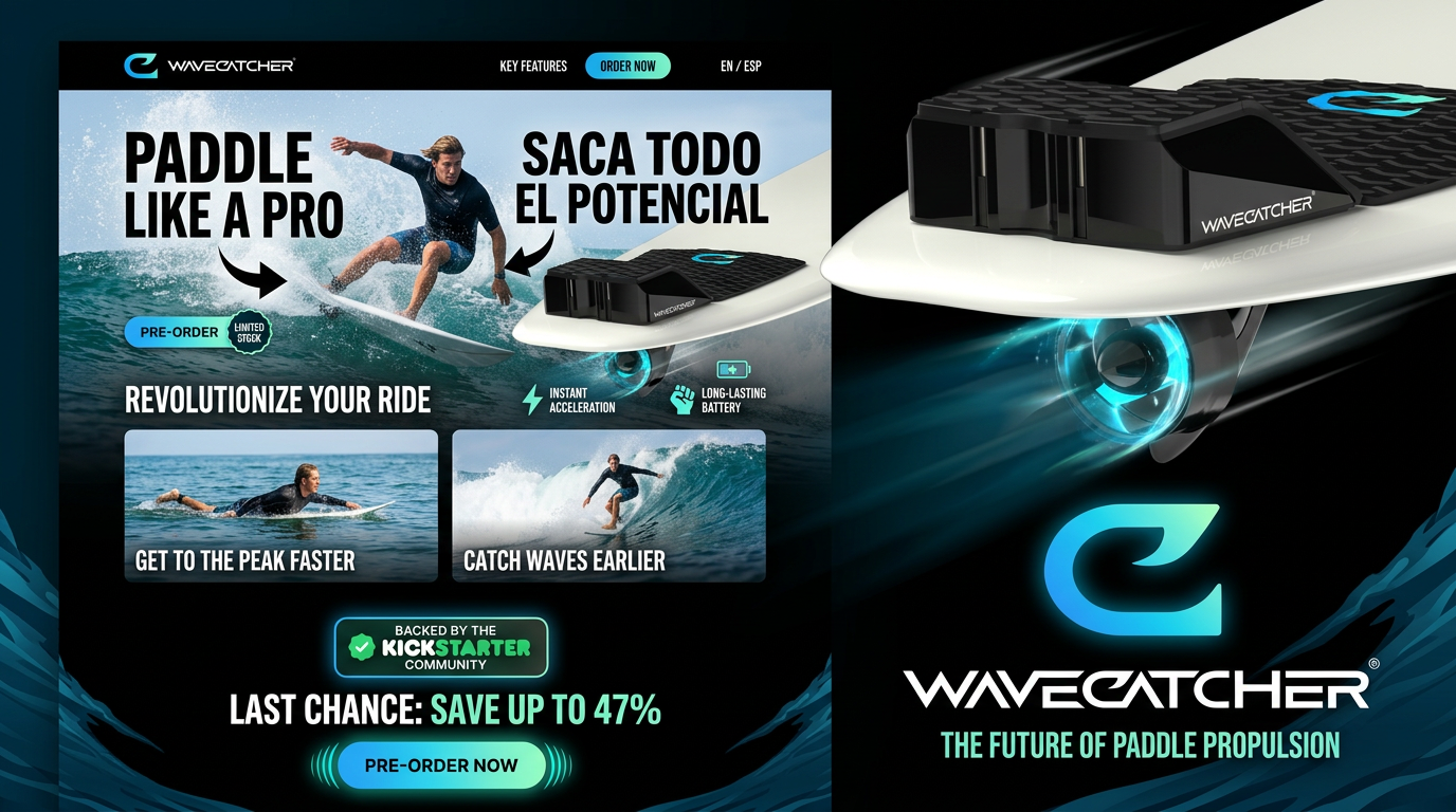 Wavecatcher — Dispositivo surf